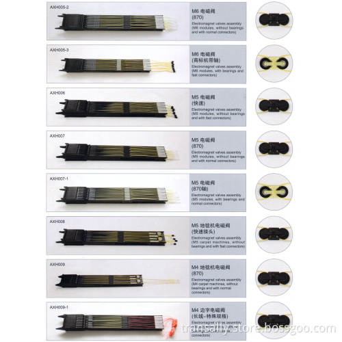 Electromagnet Valves Assembly M4/M5/M6 MODULES